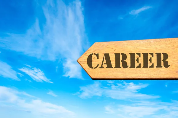 Arrow sign with Career message — Stock Photo, Image