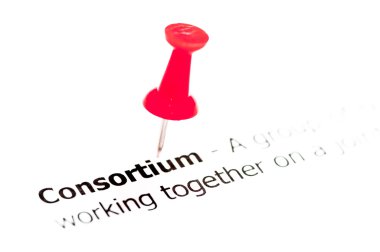 Word Konsorsiyumu kağıt üzerinde atış portre