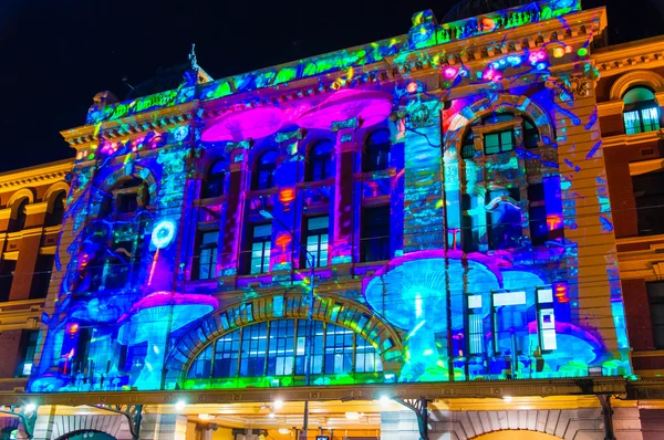 White Night Kulturfestival 2015, Melbourne, Australien — Stockfoto