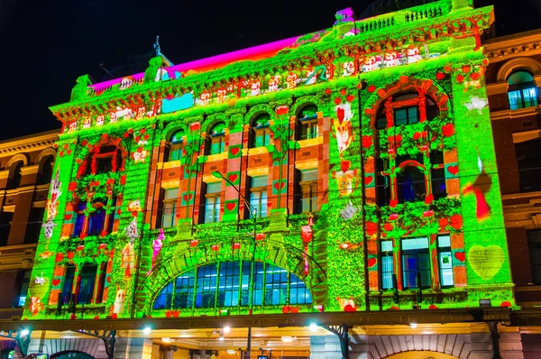 White Night festival cultural en 2015, Melbourne, Australia — Foto de Stock