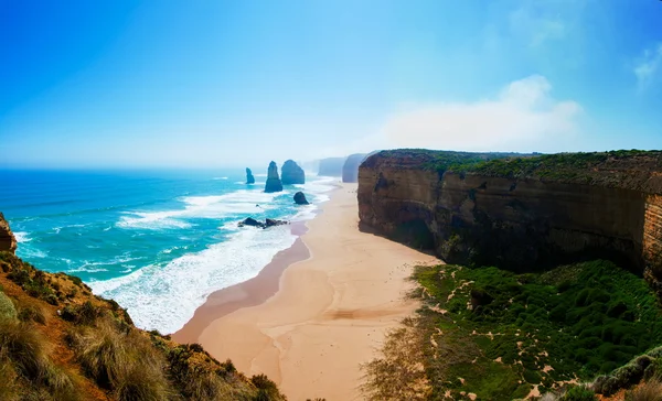 Los Doce Apóstoles por la Gran Ruta del Océano en Victoria, Australia —  Fotos de Stock