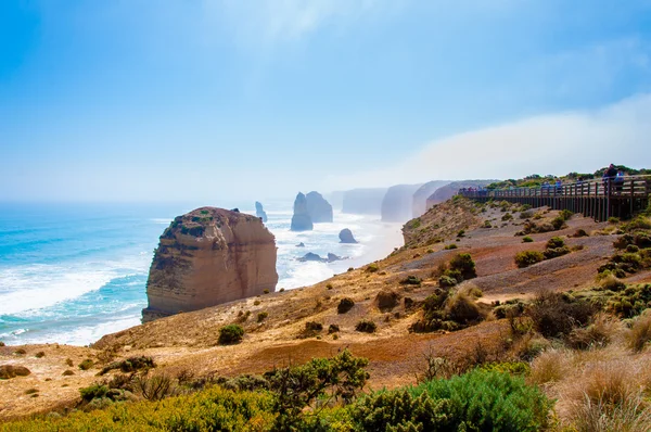 The Twelve Apostles  by the Great Ocean Road in Victoria, Australia — Stock Photo, Image