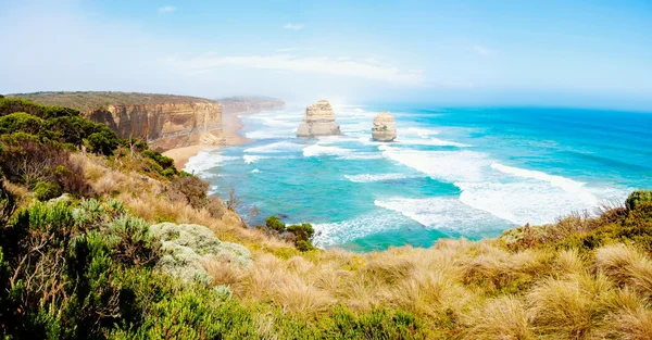 Los Doce Apóstoles por la Gran Ruta del Océano en Victoria, Australia —  Fotos de Stock