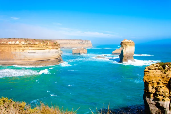 Los Doce Apóstoles por la Gran Ruta del Océano en Victoria, Australia —  Fotos de Stock