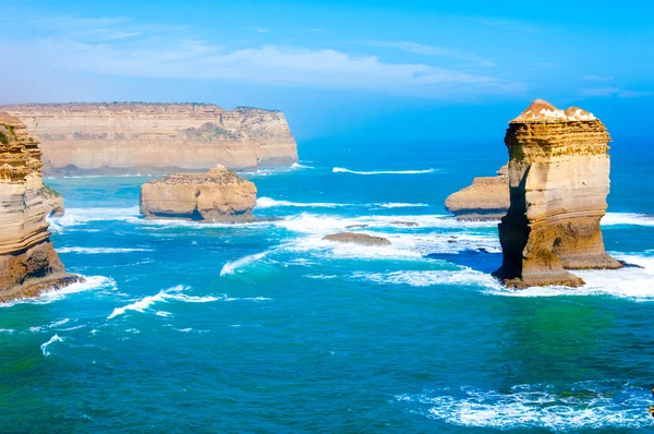 Los Doce Apóstoles por la Gran Ruta del Océano en Victoria, Australia —  Fotos de Stock