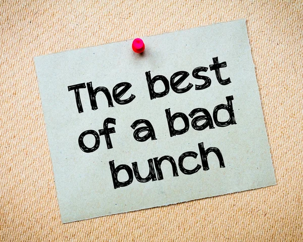 The Best of a bad bunch — Stock Photo, Image