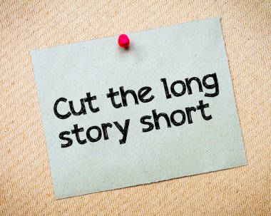 Uzun lafın kısası