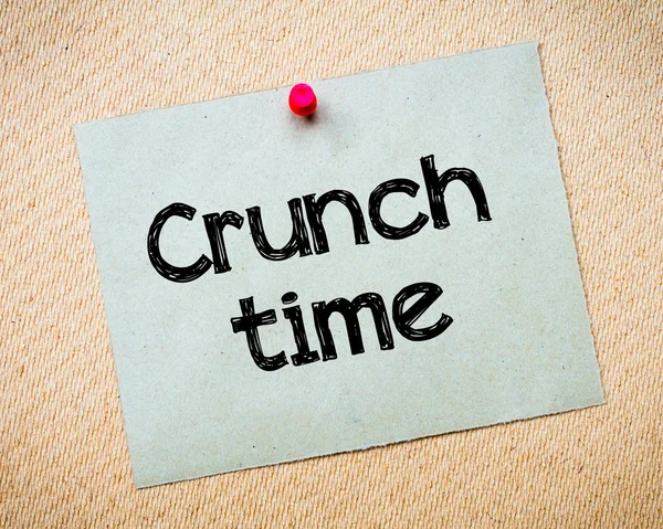 Crunch Time — Stock Photo, Image