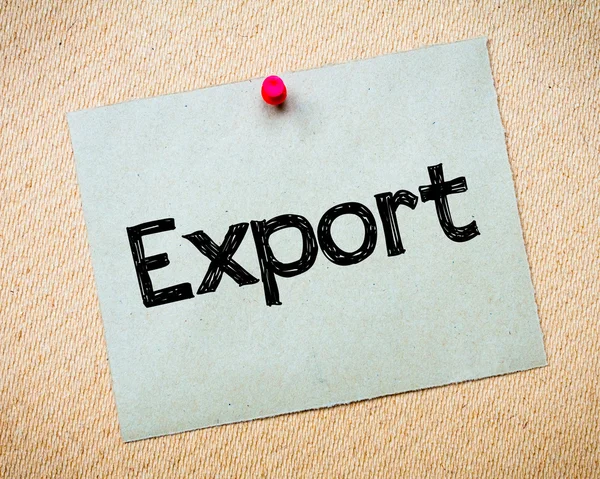 Export — Stockfoto