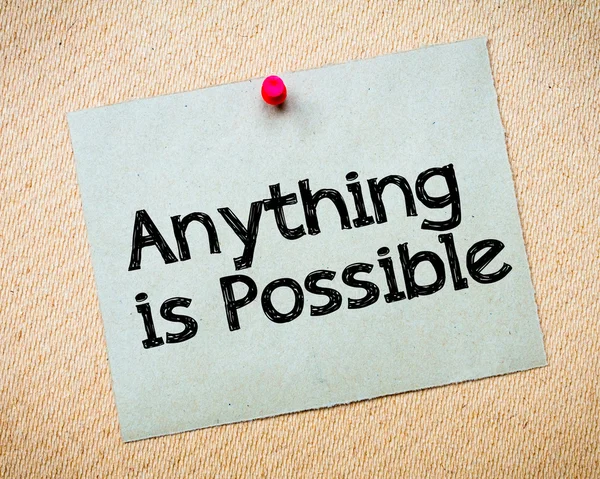 Anything is possible — Stock Photo, Image