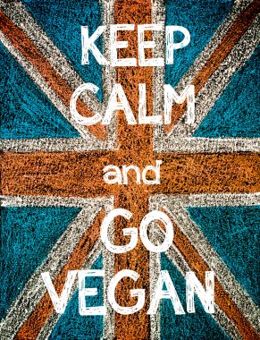 Sakin ve git Vegan tutmak