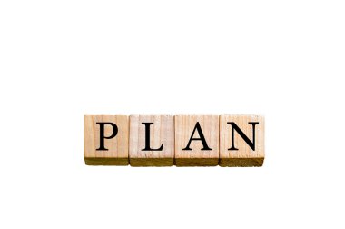 Kopya alanı ile beyaz arka plan üzerinde izole kelime planı