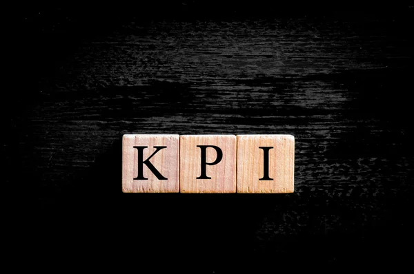 Acroniem Kpi - geïsoleerd met kopie ruimte's key performance indicator — Stockfoto