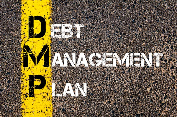 Acronimo DMP - Debt Management Plan — Foto Stock