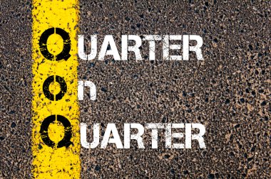 İş kısaltma çeyreksel - çeyrek çeyrek üzerinde