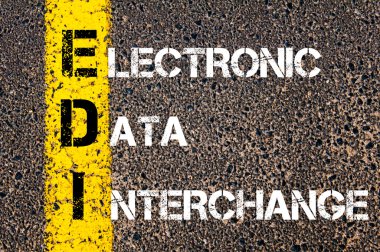 İş kısaltma EDI olarak elektronik veri değişimi
