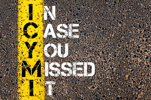 Kısaltma Icymi durumunda olduğu gibi bunu cevapsız