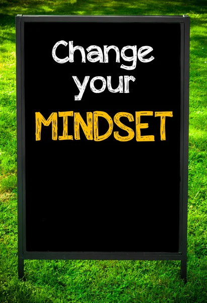 CHANGE YOUR MINDSET — Stock Photo, Image