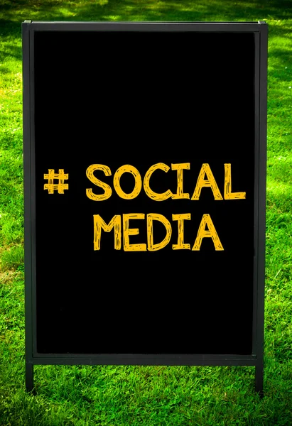 Hashtag Social Media — Stock Photo, Image