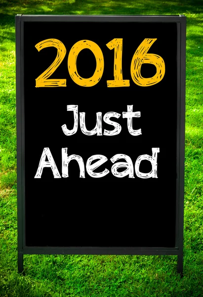 2016 JUST AHEAD — Stock Photo, Image
