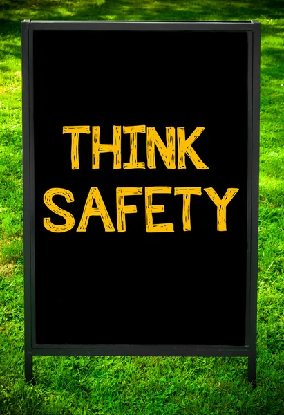 THINK SAFETY — Stock Photo, Image