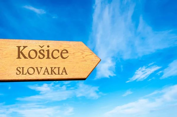 Destination Kosice, Slowakei — Stockfoto
