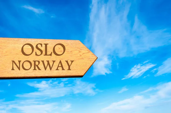Место назначения OSLO, NORWAY — стоковое фото