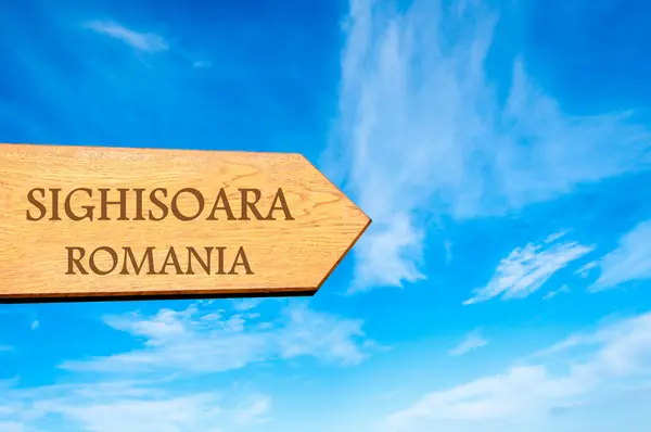 Destination Sighisoara, Rumänien — Stockfoto