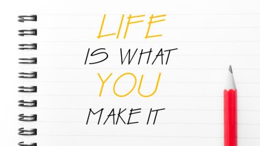 Ne sen yapmak bu defter sayfa üzerinde yazılı hayattır