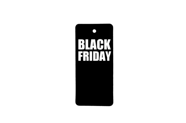 Tag Black Friday sprzedaży — Zdjęcie stockowe