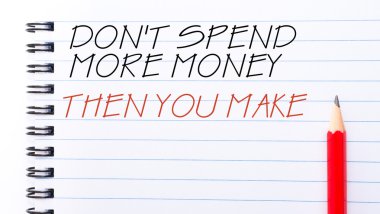 Daha fazla para harcamak değil sonra yap