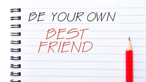 Be Your Own Best Friend — Stock Photo, Image