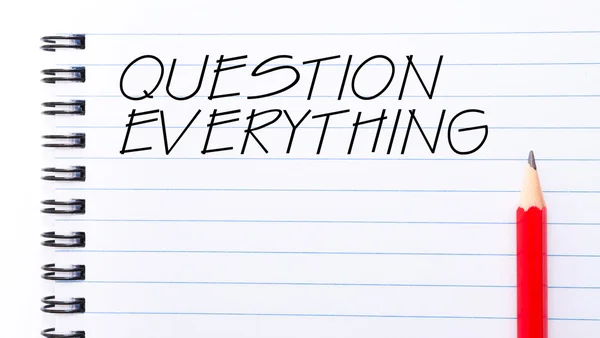 Question Everything — Stock Photo, Image