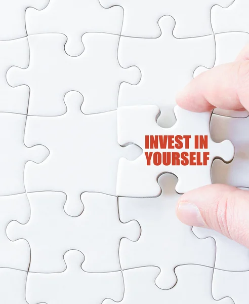 Son bulmaca parçası ile yatırım içinde kendini kelime