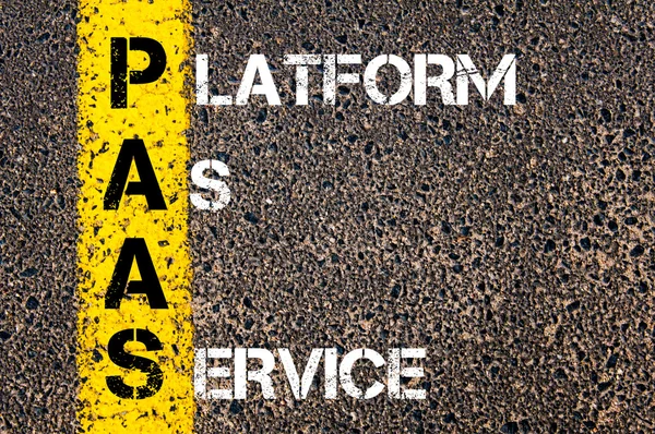 Business Acronym PAAS — Stock Photo, Image