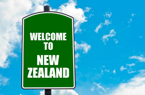 Καλώς ήρθατε στην Νέα Ζηλανδία — Φωτογραφία Αρχείου