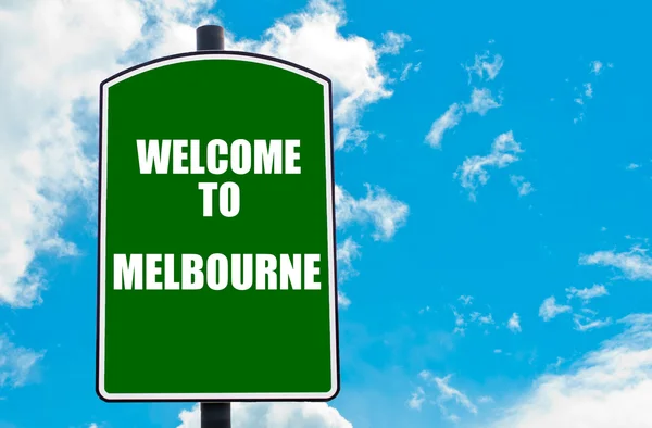 Bienvenido a MELBOURNE — Foto de Stock