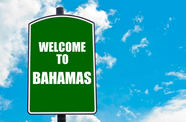 Benvenuti a BAHAMAS — Foto Stock