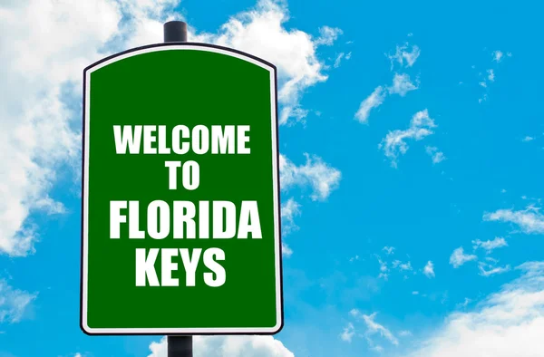 Välkommen till Florida Keys — Stockfoto