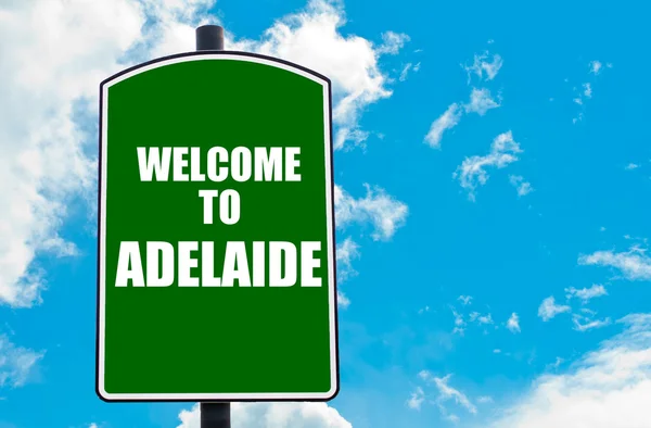 Welcome to ADELAIDE — Stock Photo, Image