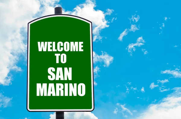 サンマリノへようこそ — ストック写真