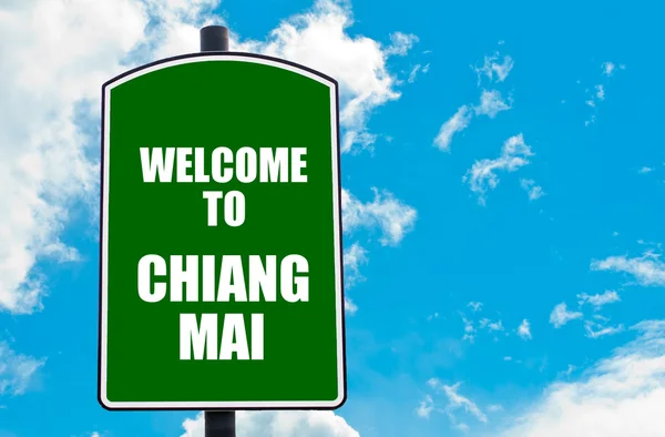 Välkommen till Chiang Mai, Thailand — Stockfoto
