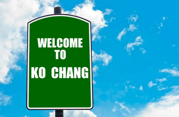 Bem-vindo ao KO CHANG — Fotografia de Stock