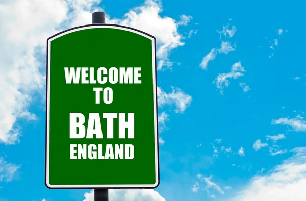Добро пожаловать в BATH — стоковое фото