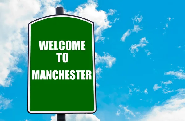 Benvenuti a MANCHESTER — Foto Stock