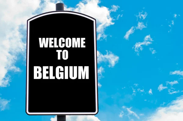 Willkommen in Belgien — Stockfoto