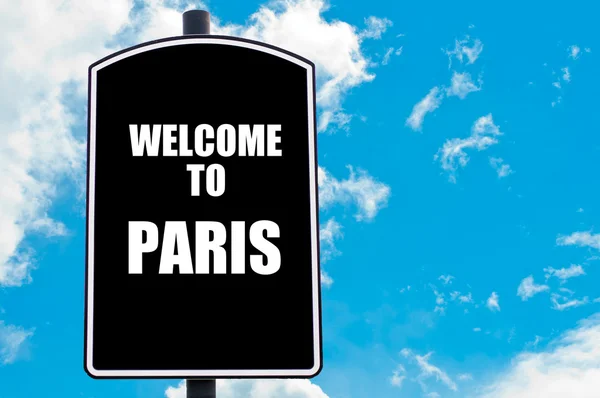Willkommen in Paris — Stockfoto