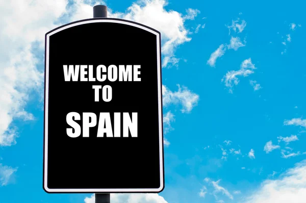 Welcome to SPAIN — Stock Photo, Image