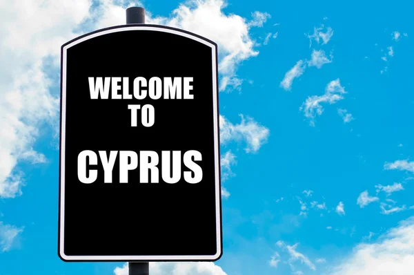 Welcome to CYPRUS — Stock Photo, Image