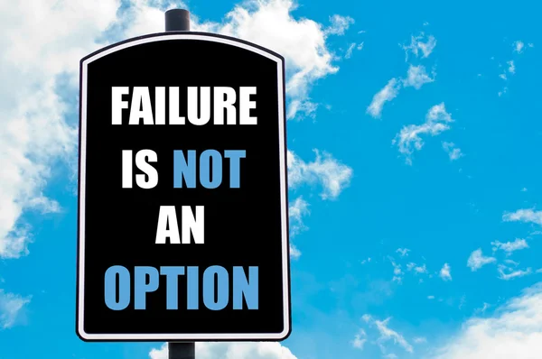 El fracaso no es una opción —  Fotos de Stock